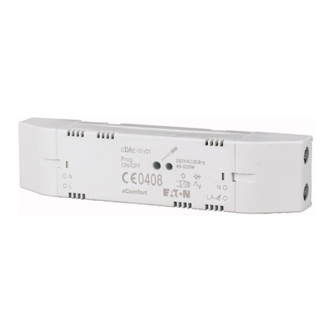 Eaton xComfort CDAE-01/01 User manual Eaton xComfort CDAE-01/01 User manual