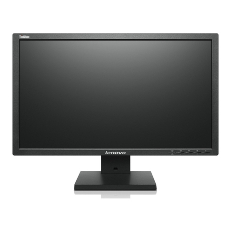 Lenovo ThinkVision T2220wA User manual Lenovo ThinkVision T2220wA User manual