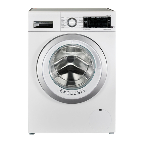 Bosch WAX32M92 User manual