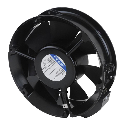 Ebmpapst W2S130-AB03-16 User manual