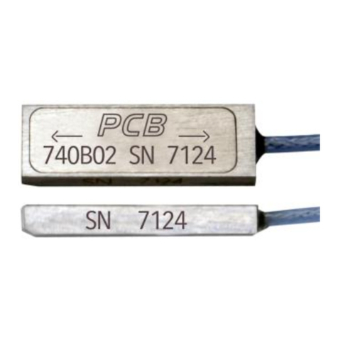 PCB Piezotronics 740M04 Installation and operating manual