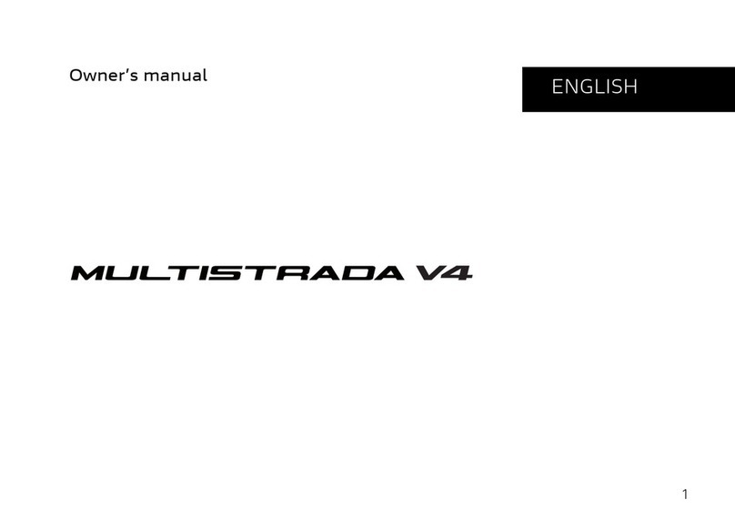 Ducati MULTISTRADA V4 2014 User manual