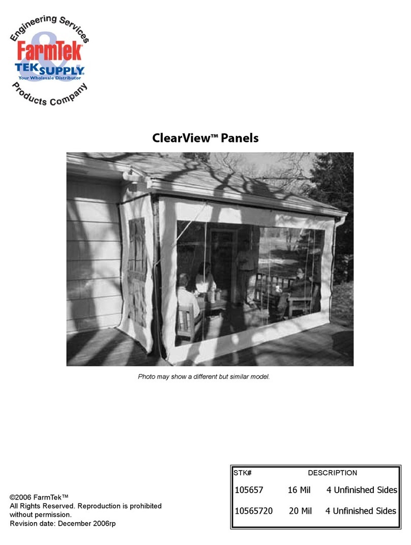 FarmTek ClearView 105657 manual
