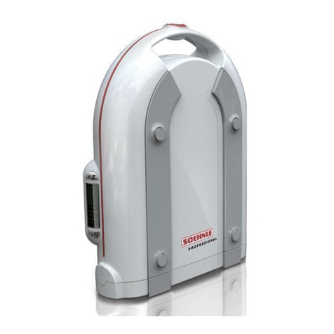 Soehnle Professional 8320 operating instructions