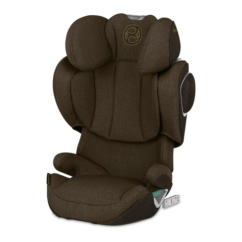 Cybex Platinum SOLUTION Z-FIX User manual Cybex Platinum SOLUTION Z-FIX User manual