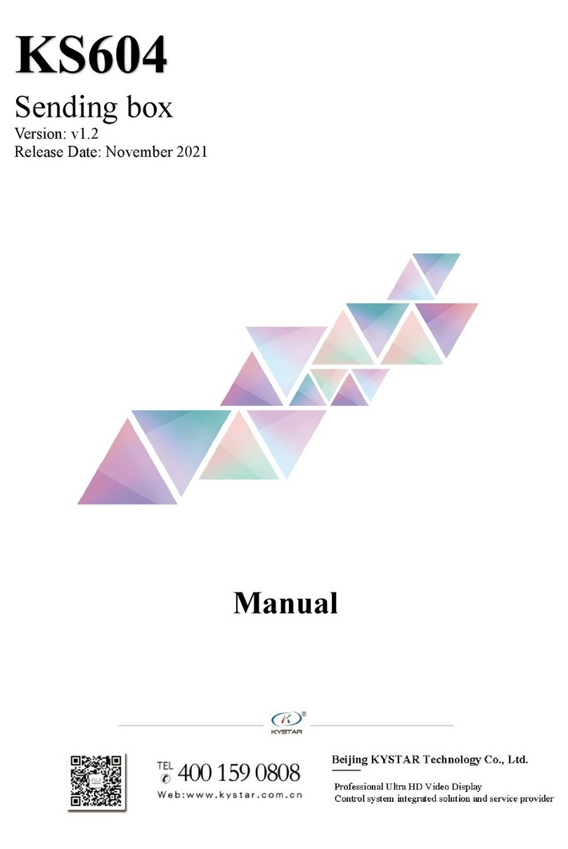 Kystar KS604 manual
