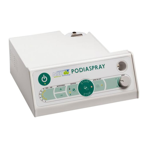 NSK PODIASPRAY PD30 operating instructions