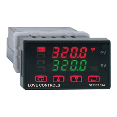Dwyer Instruments LOVE CONTROLS 32A Series User manual