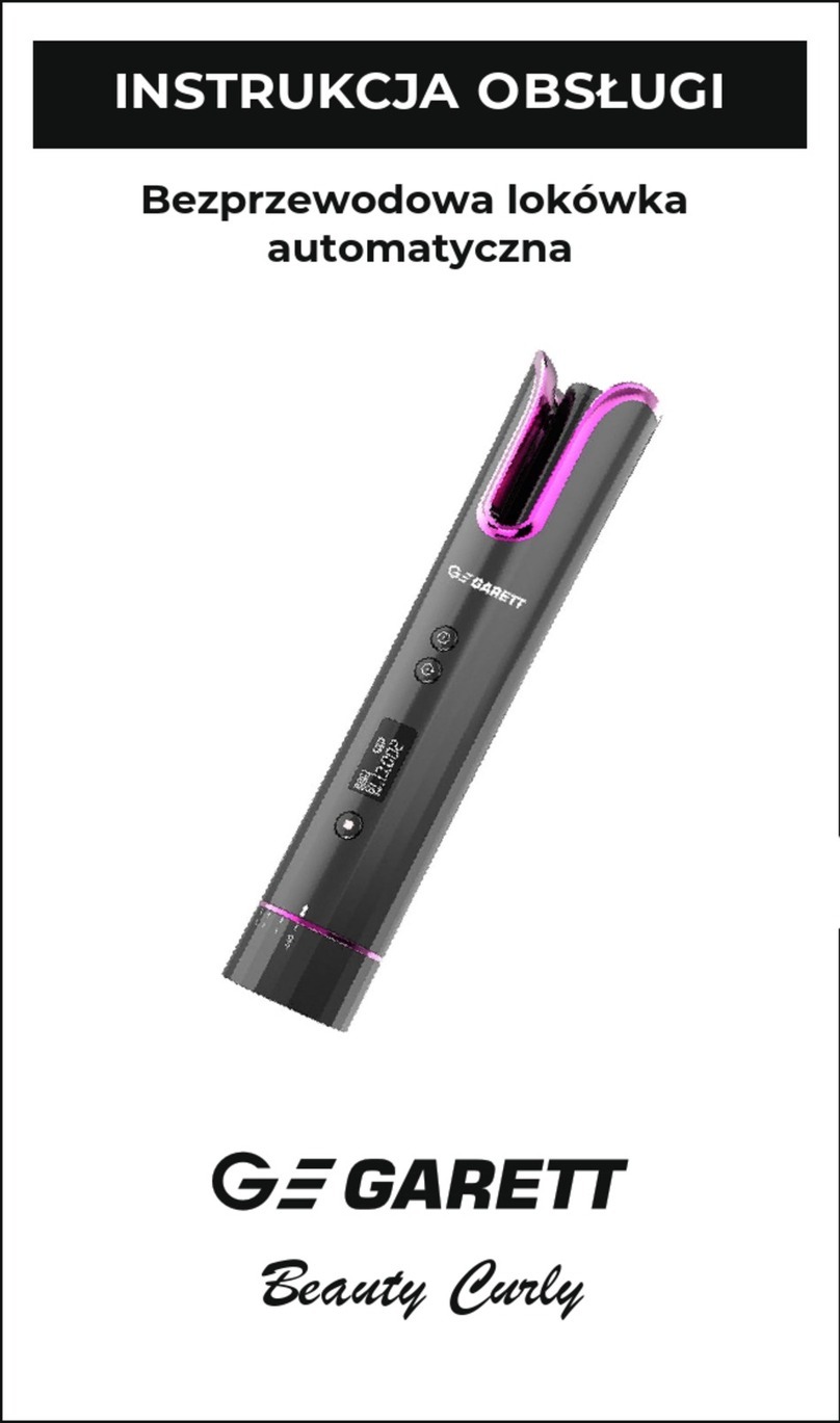 Garett Beauty Curly user manual