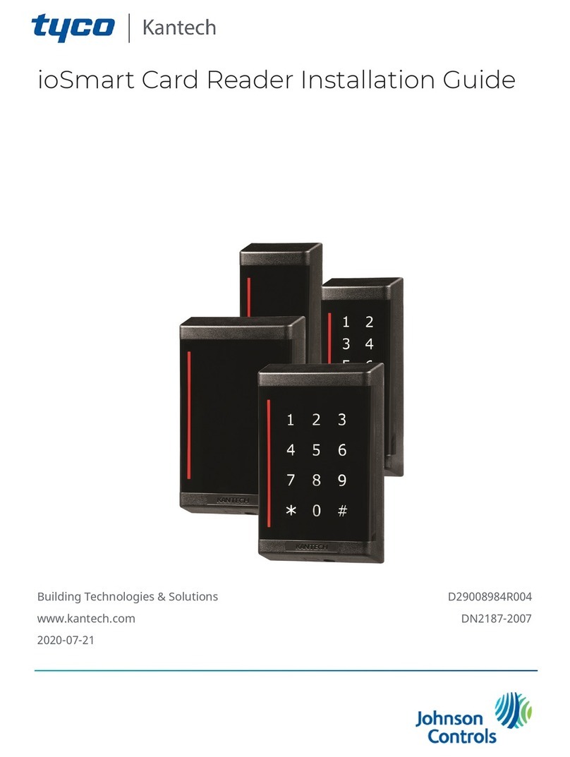 Johnson Controls Kantech tyco ioSmart installation guide