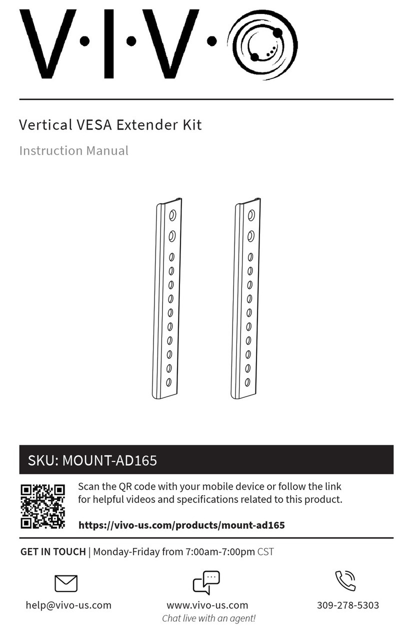 Vivo MOUNT-AD165 User manual