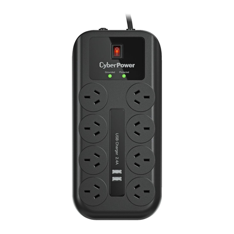CyberPower P0821UA1-AU user manual CyberPower P0821UA1-AU user manual