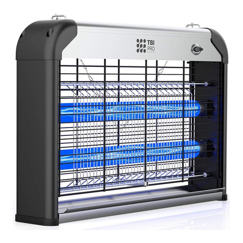TBI Pro Indoor BUG ZAPPER User manual