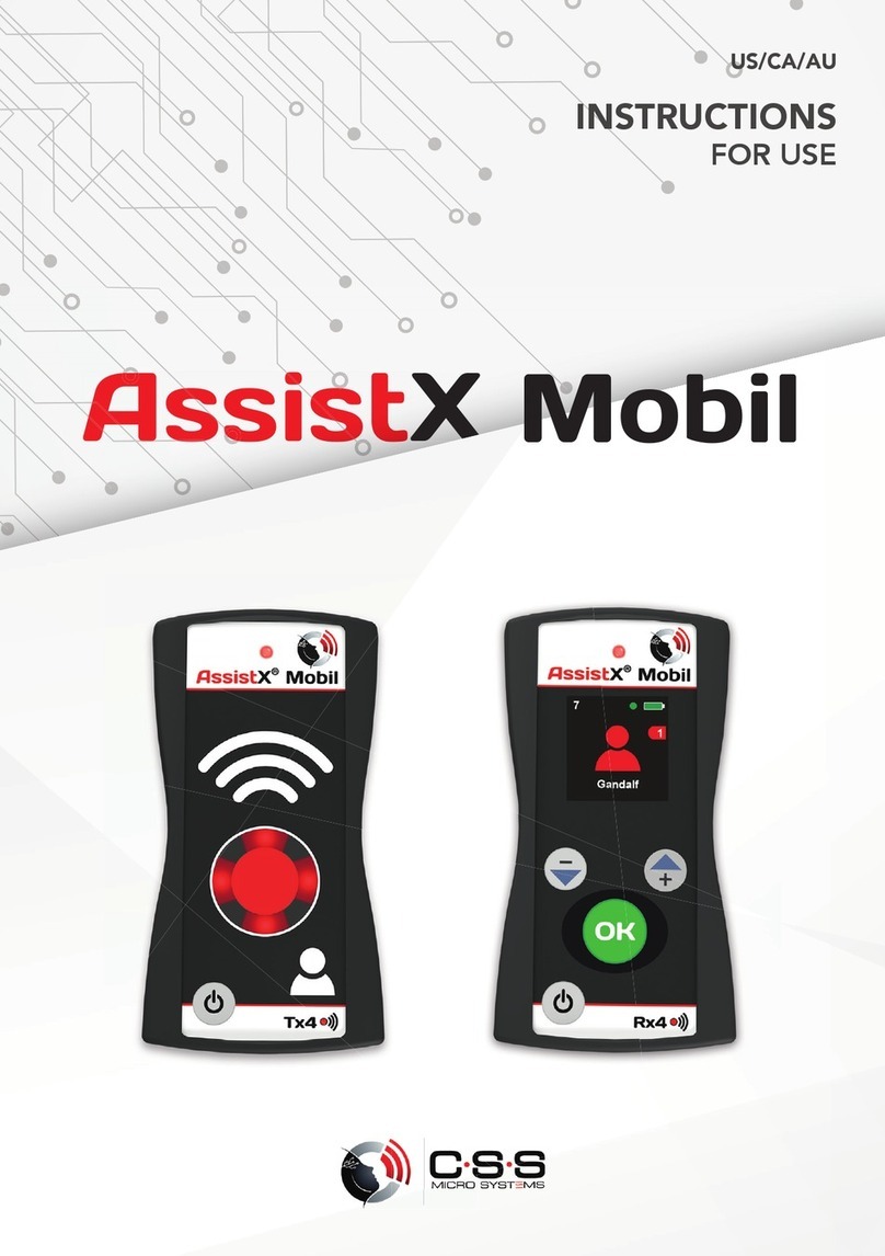 CSS AssistX Mobil instructions