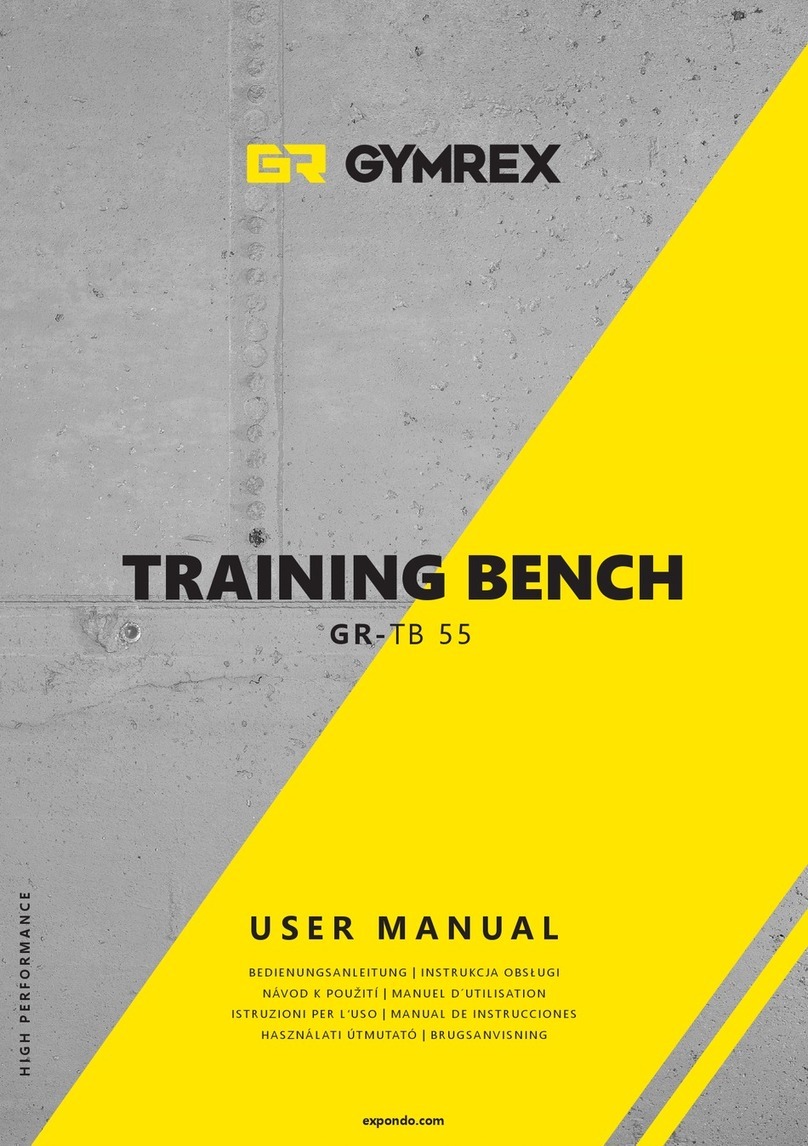 Gymrex GR-TB 55 User manual