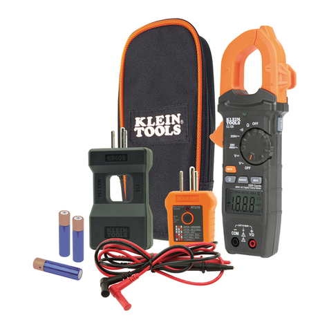 Klein Tools CL120KIT User manual Klein Tools CL120KIT User manual