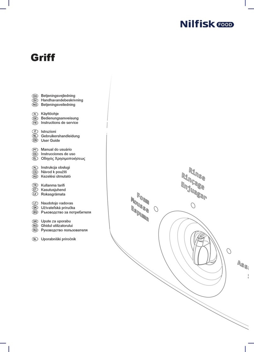 Nilfisk-Advance Griff User manual