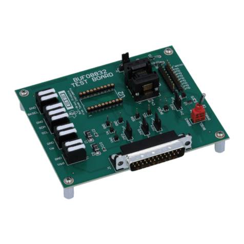 Texas Instruments BUF08832EVM User manual