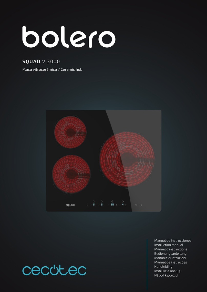 cecotec bolero SQUAD V 3000 instruction manual