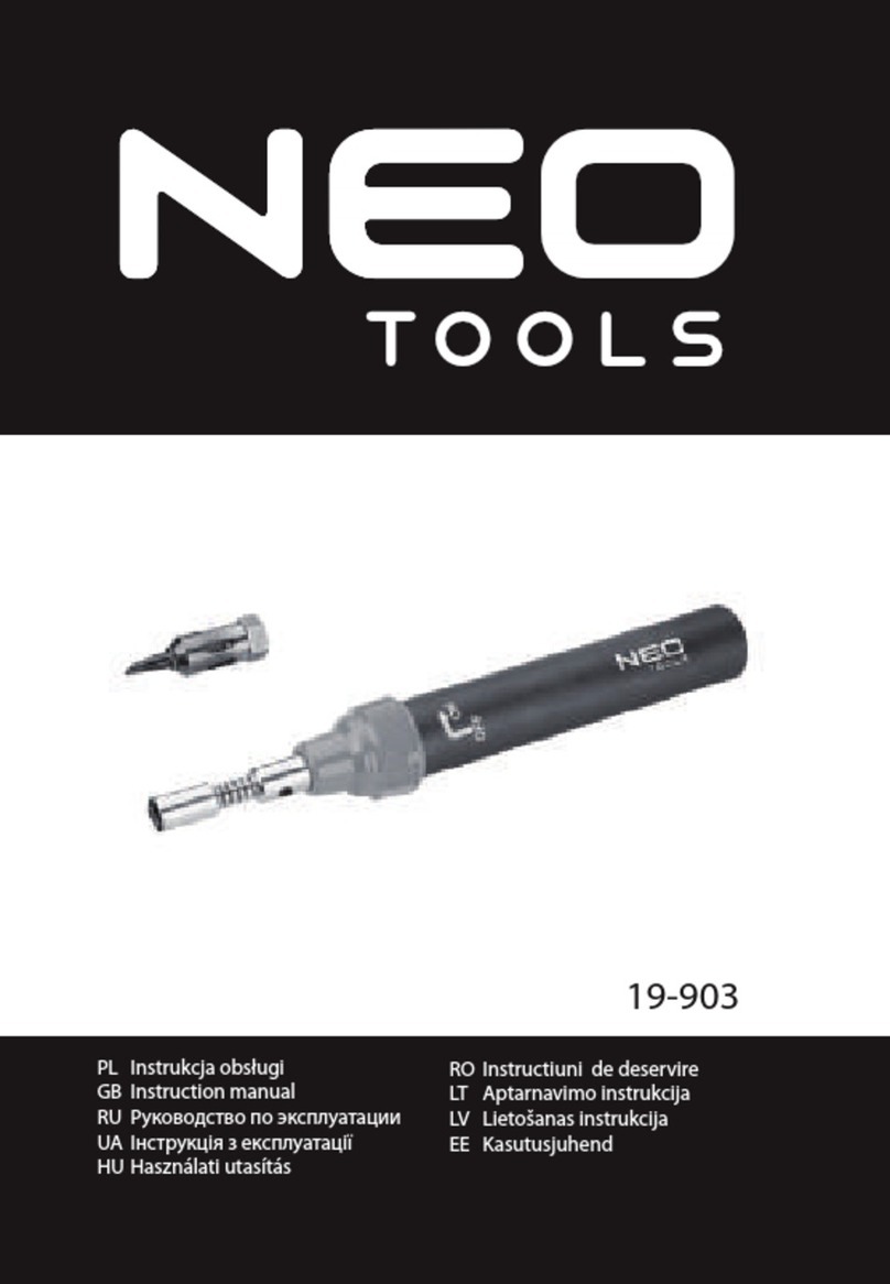 NEO TOOLS 19-903 User manual