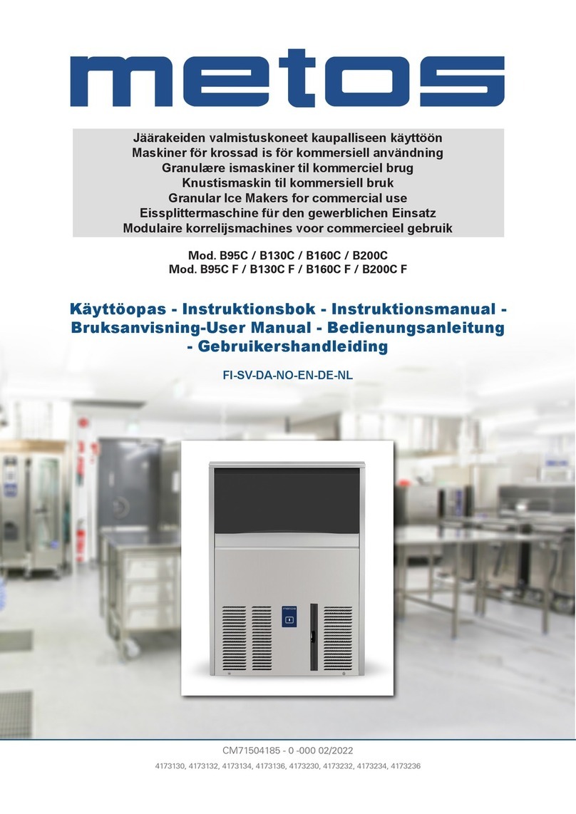 Metos B95C User manual
