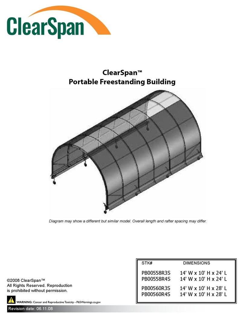 ClearSpan PB00558R3S manual