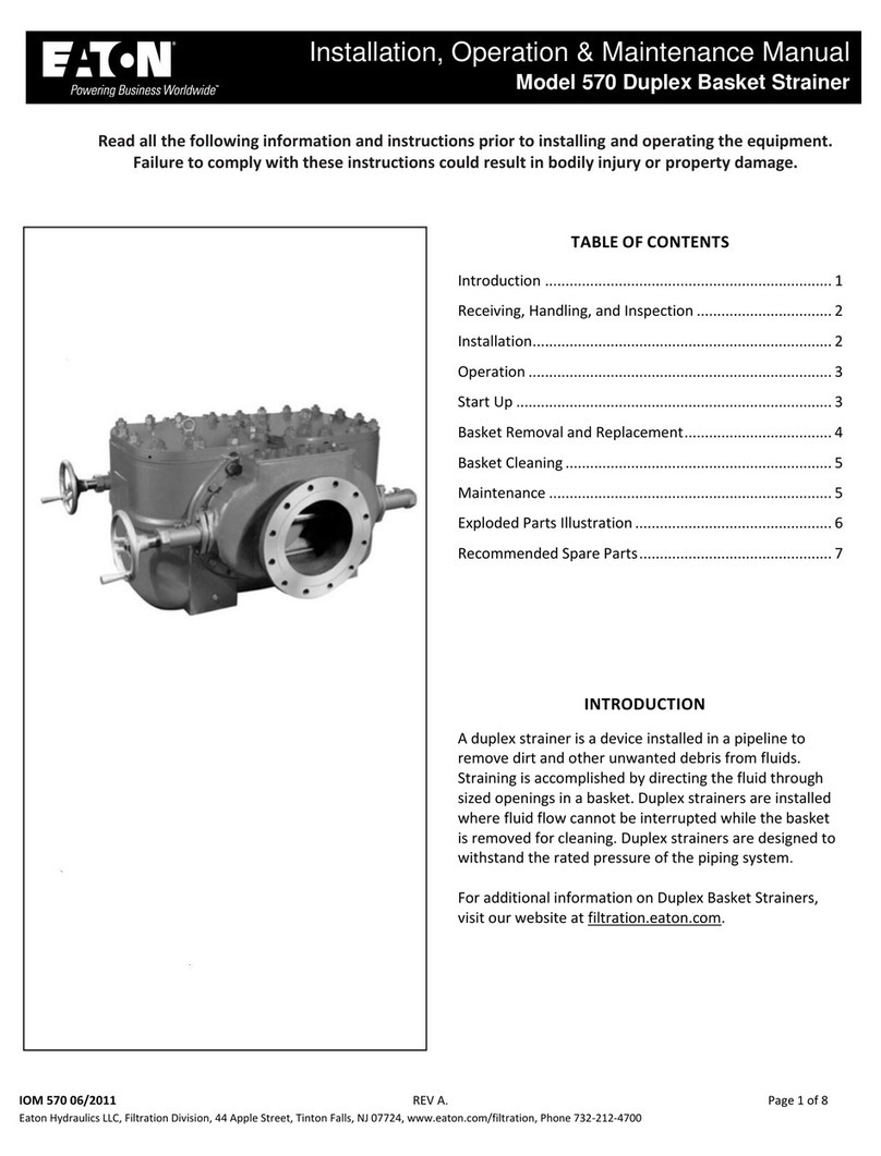 Eaton 570 Installation, operation & maintenance manual Eaton 570 Installation, operation & maintenance manual