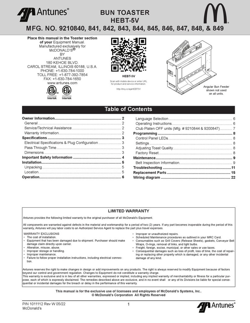 Antunes HEBT-5V manual