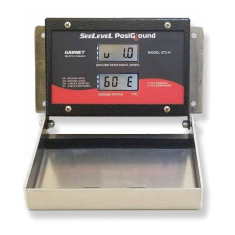 Garnet SEELEVEL PosiGround 672-H User manual