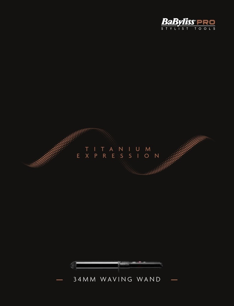BaByliss PRO TITANIUM EXPRESSION quick start guide