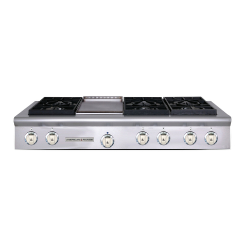 American Range ARSCT-244 Installation Manual, Use & Care Guide American Range ARSCT-244 Installation Manual, Use & Care Guide