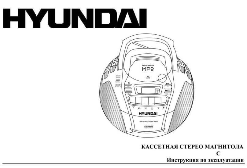 Hyundai H-1409 User manual