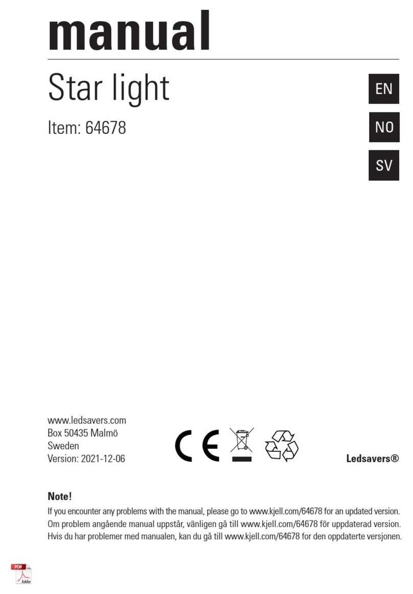 Ledsavers 64678 manual