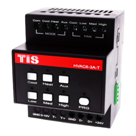 TIS T-3A-HVAC6 installation manual