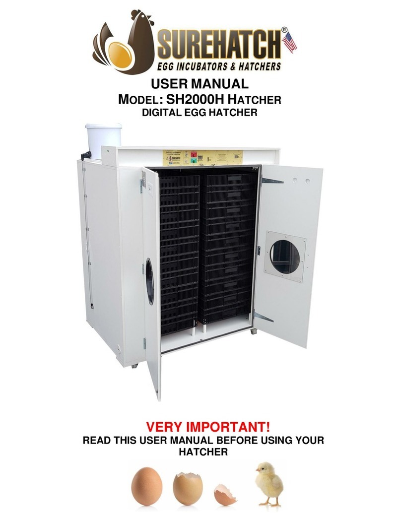 SUREHATCH SH2000H User manual
