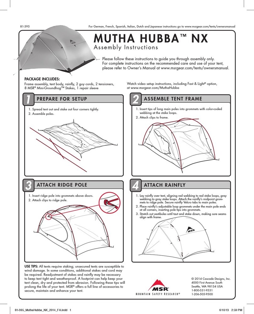 MSR MUTHA HUBBA NX User manual