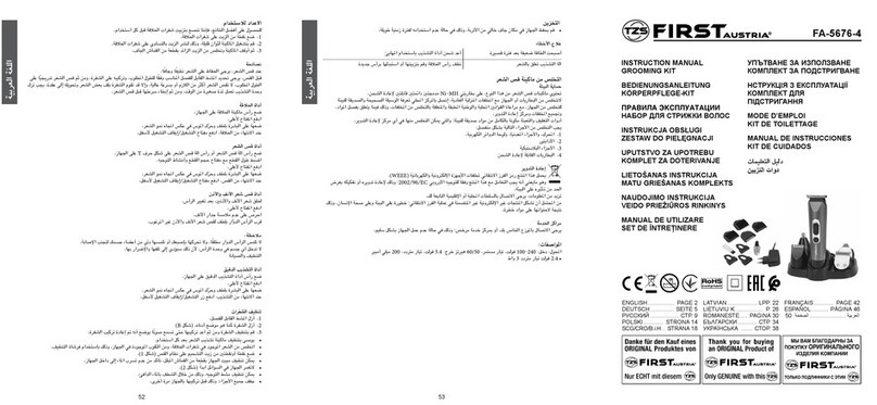 FIRST AUSTRIA FA-5676-4 instruction manual