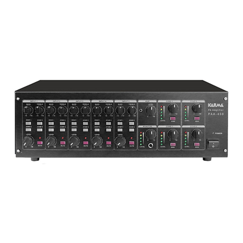 Karma PAA 460 User manual