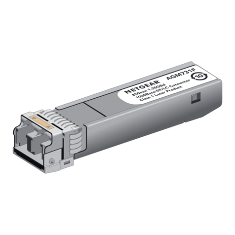 NETGEAR AGM731F - ProSafe SFP Transceiver Module installation guide