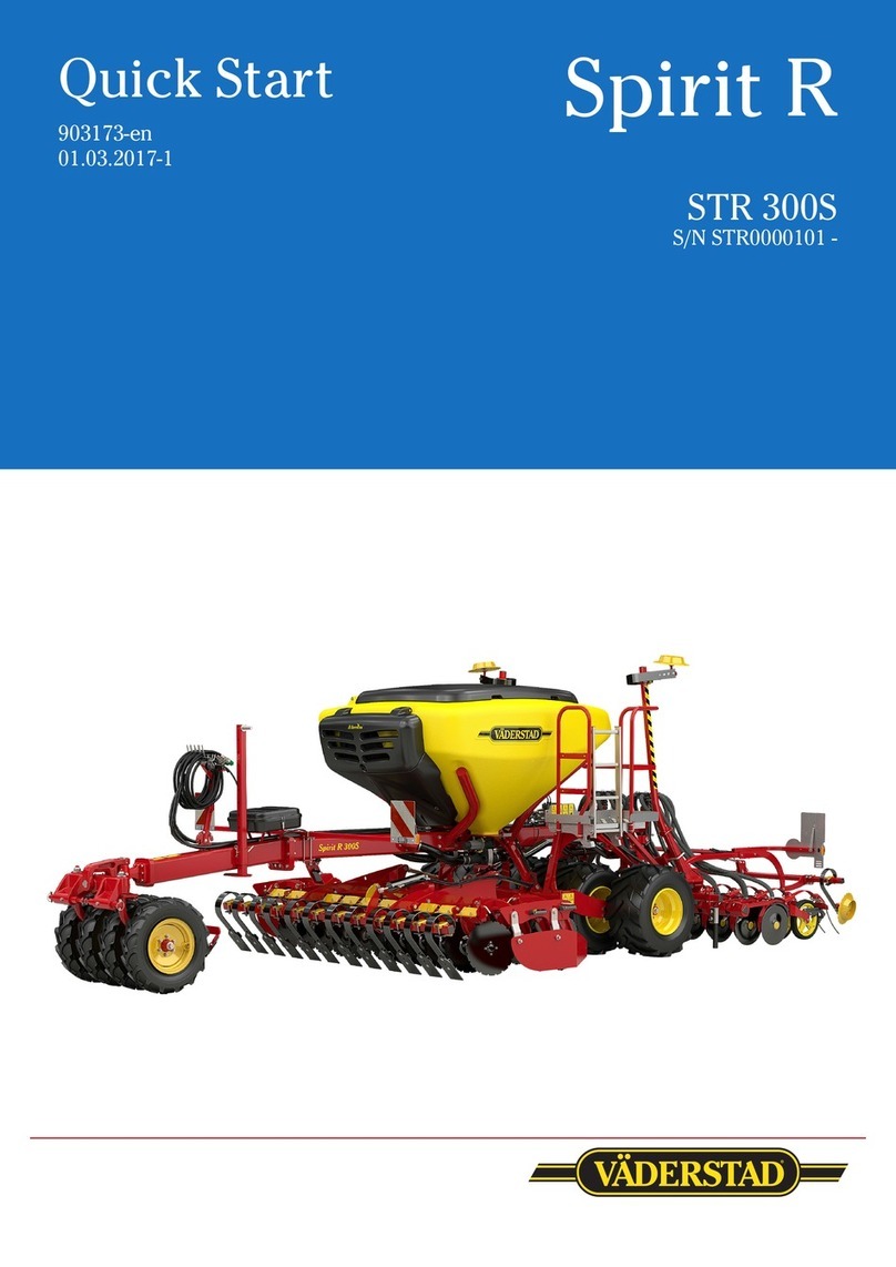 Vaderstad Spirit R quick start