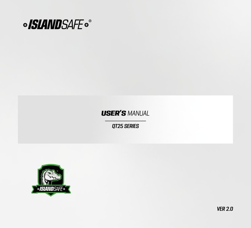 ISLANDSAFE QT25 Series user manual