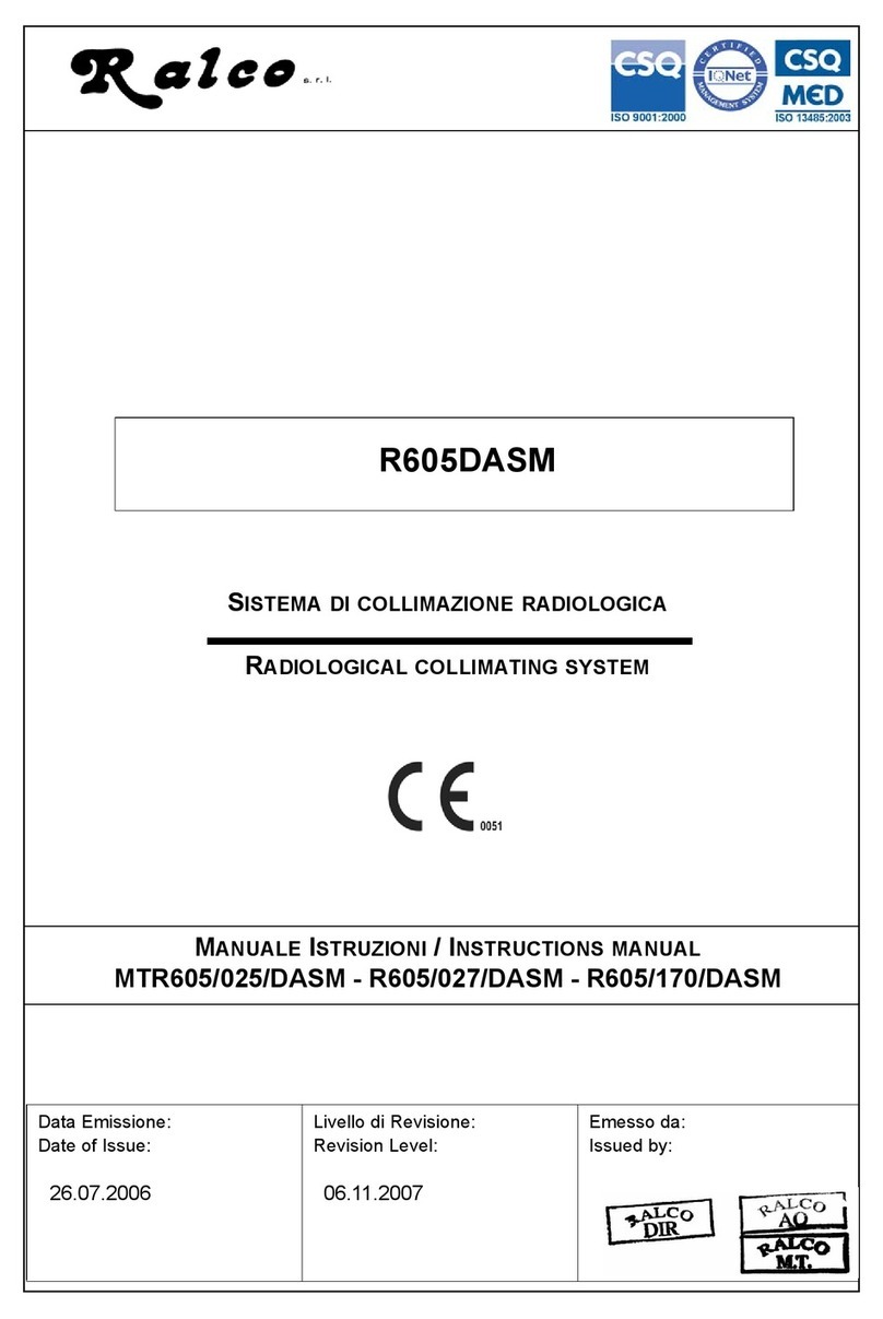 Ralco R605DASM instruction manual