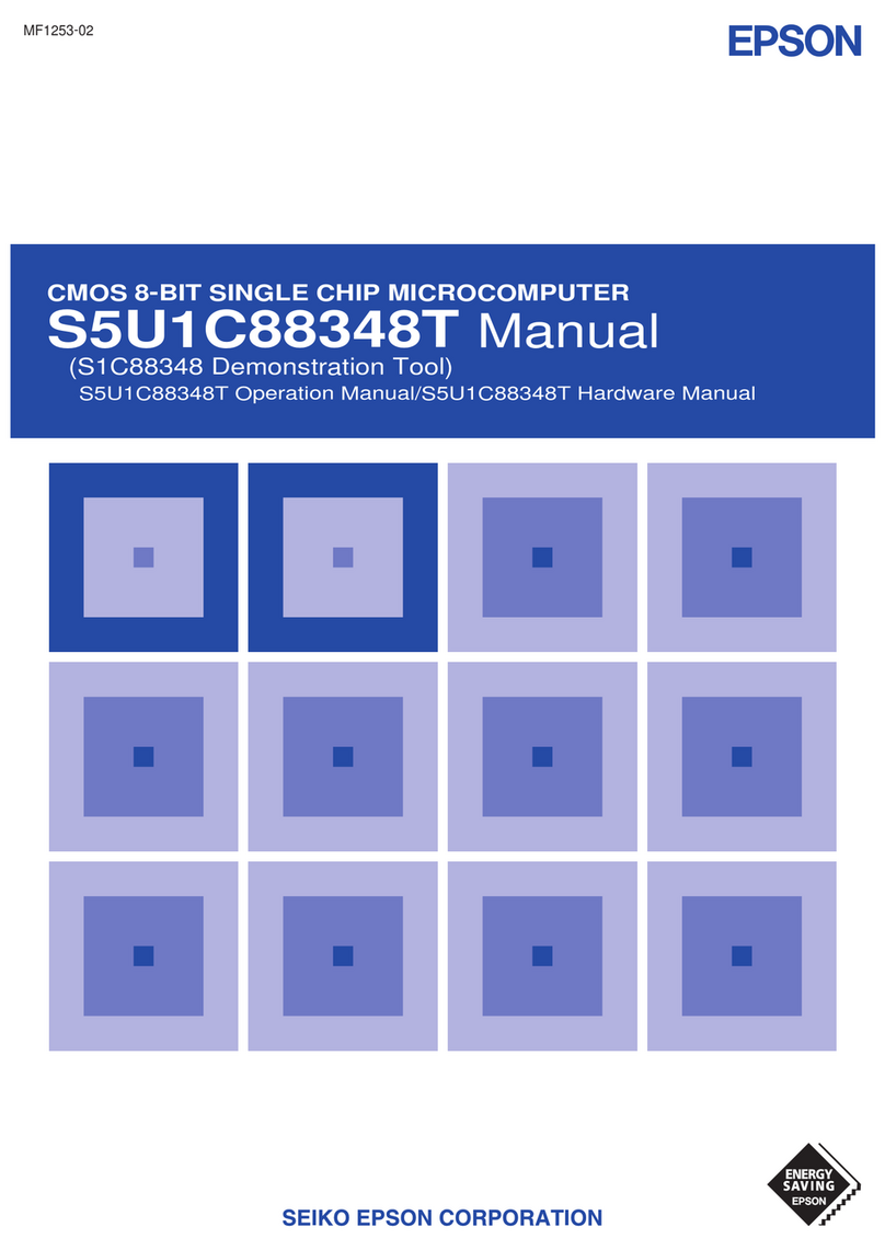 Epson S5U1C88348T User manual