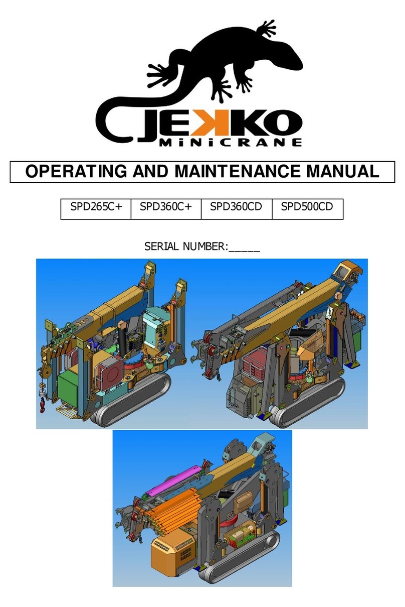 JEKKO SPD265C+ Operating instructions