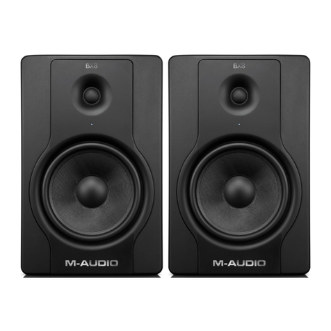 M-Audio BX8D2 Service manual