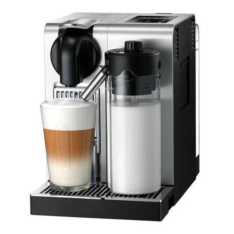 Nespresso My Machine Latissima Pro User manual