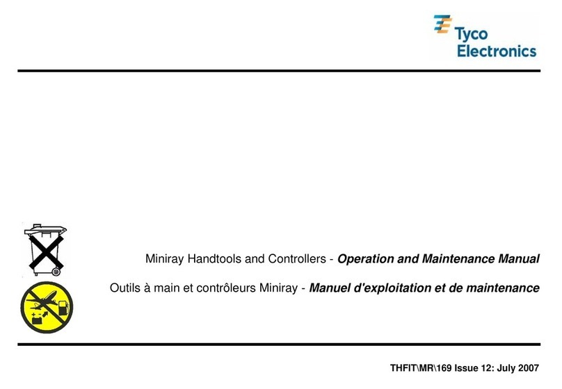 Tyco Electronics Miniray IR-1759 Operation and maintenance manual