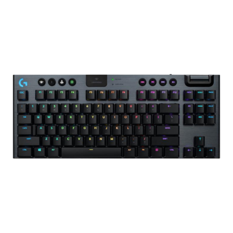 Logitech LIGHTSPEED G915 TKL User manual