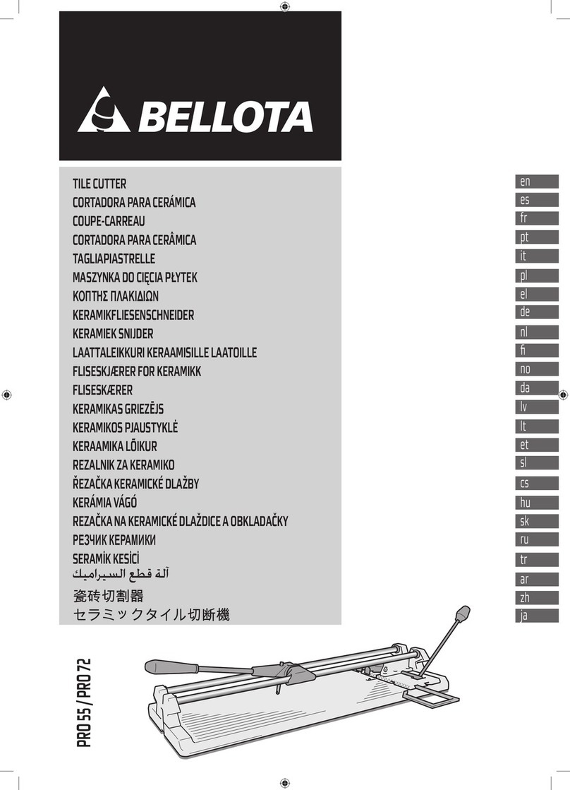 BELLOTA PRO55 owner's manual