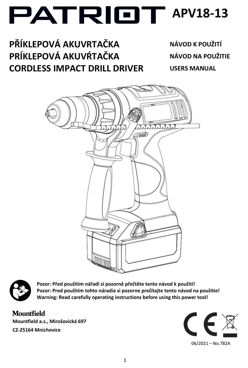 Patriot APV18-13 user manual